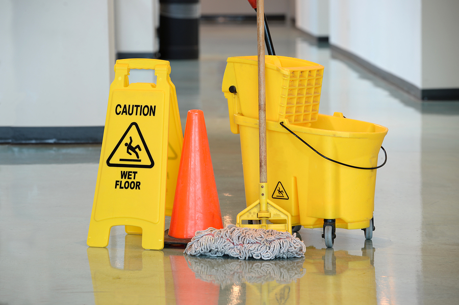 commercial floor cleaning